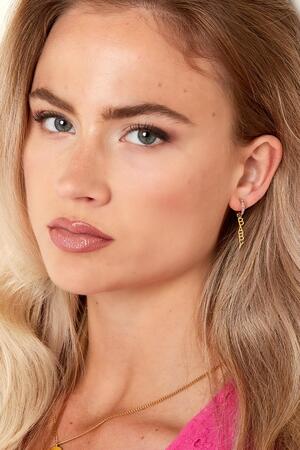 Baby earrings - #summergirls collection White gold Stainless Steel h5 Picture2